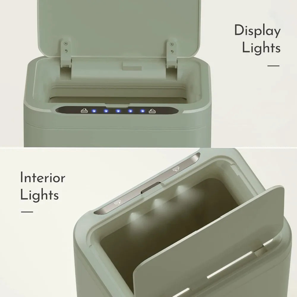 Stainless Steel Motion Sensor Trash Can