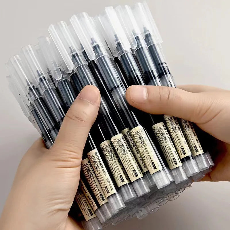 10-Pack High-Capacity Rollerball Gel Pens