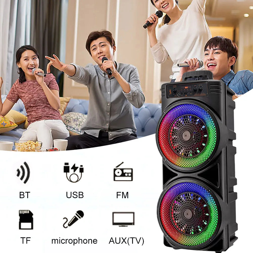 Bluetooth Wireless Speaker with Subwoofer