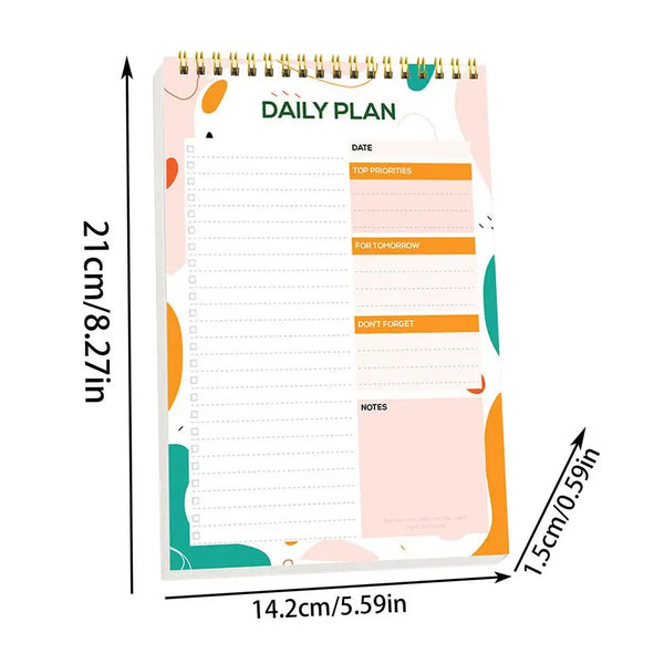 A5 Loose Leaf Spiral Planner Refill