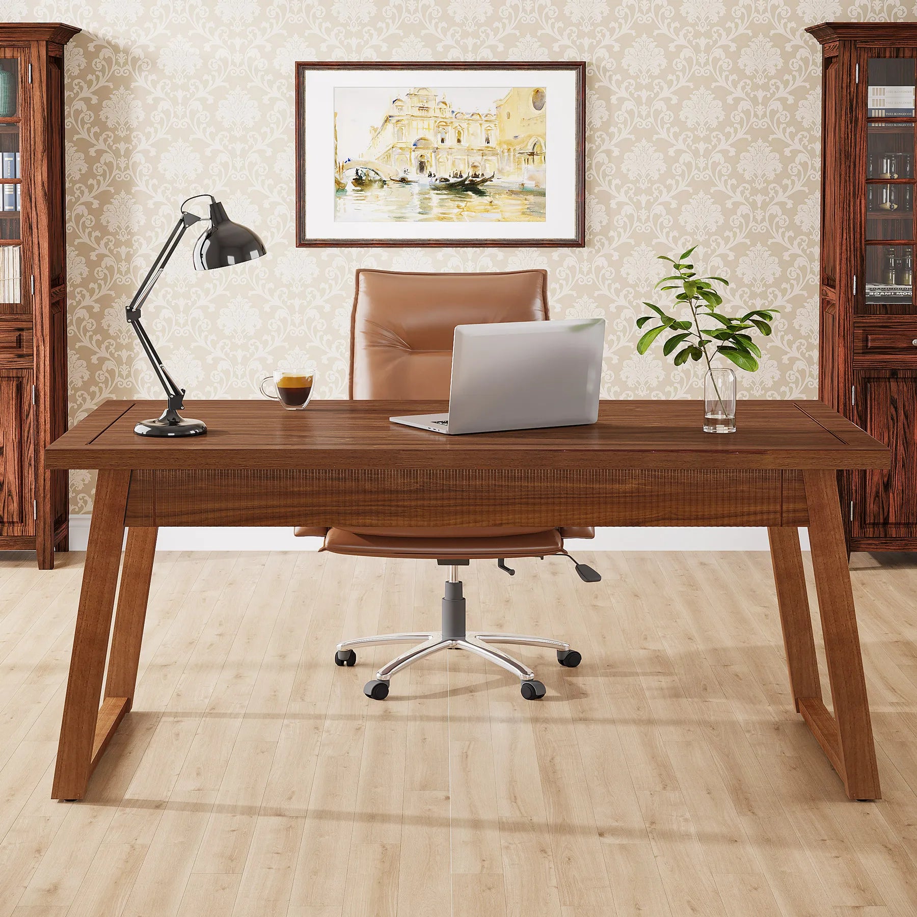 Tribesigns 55” Home Office Desk