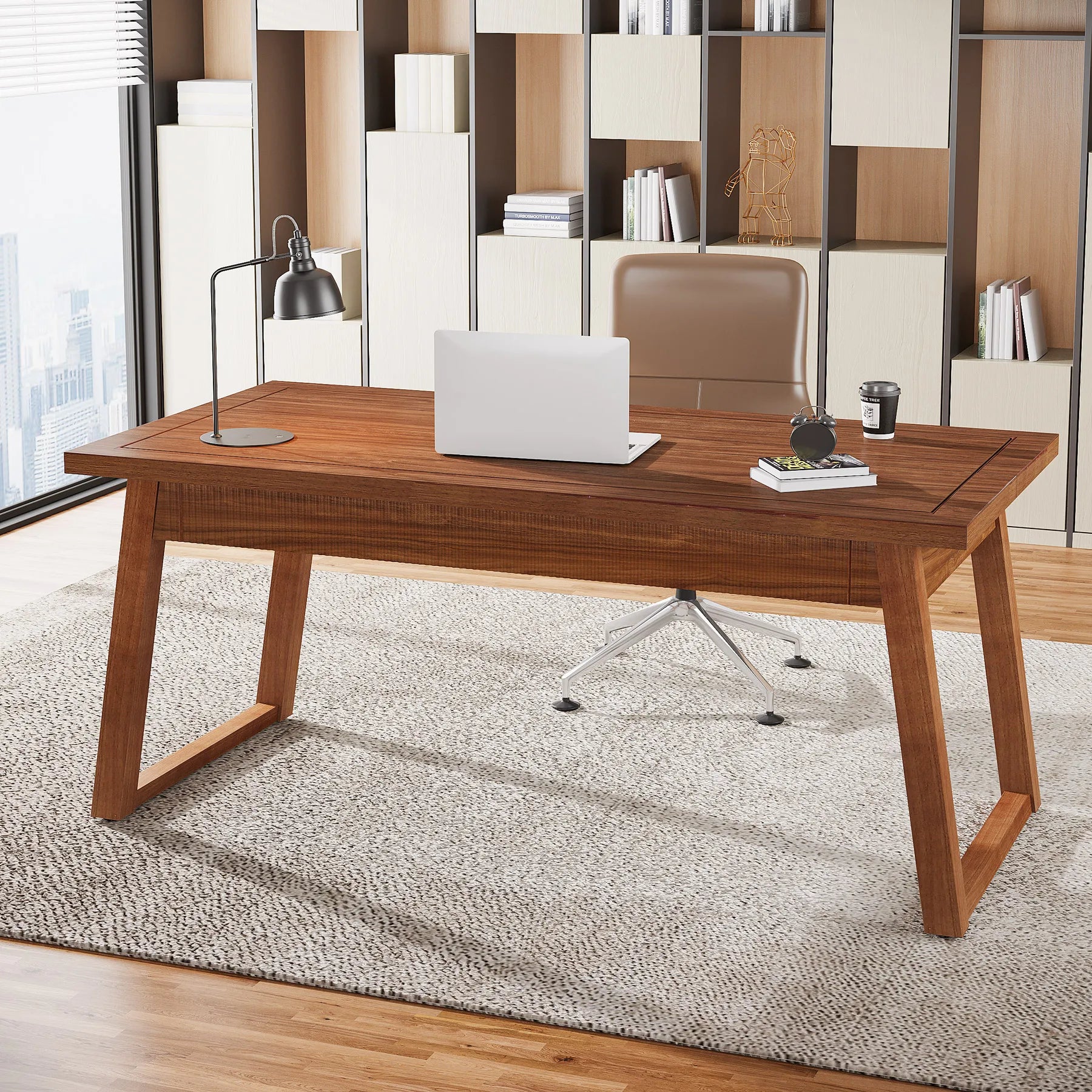 Tribesigns 55” Home Office Desk