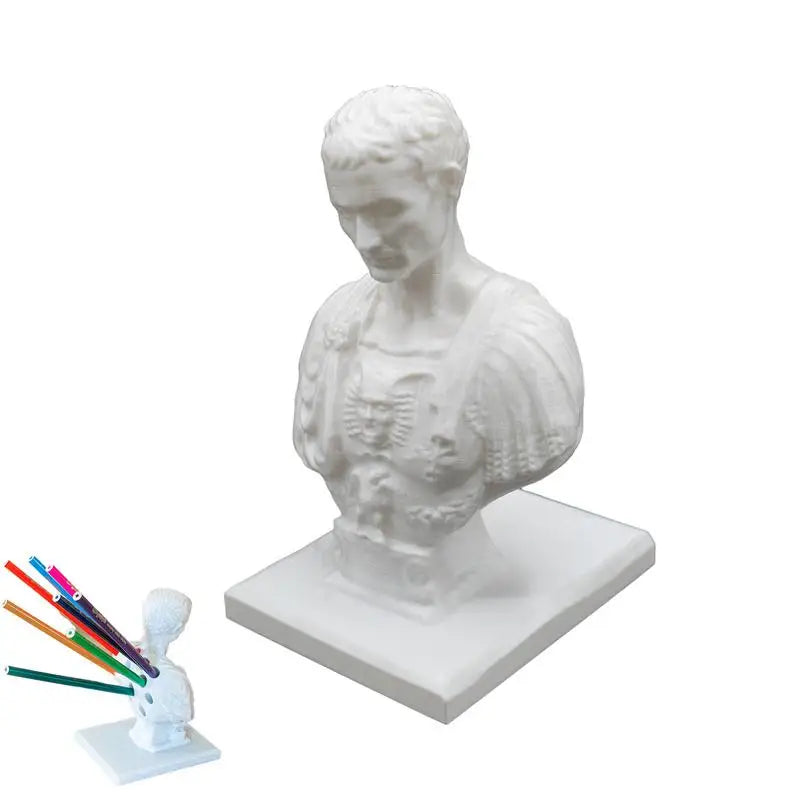 Julius Caesar Bust Pencil Holder