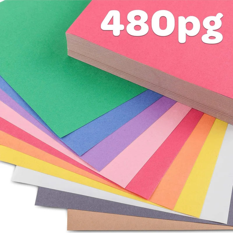 Value Poster Board & Construction Paper Bundle, 50 Sheets + 480ct