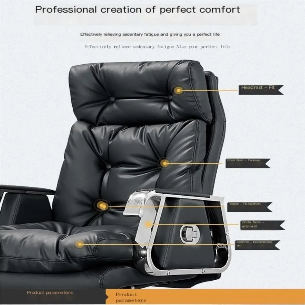 Genuine Leather Office Chair