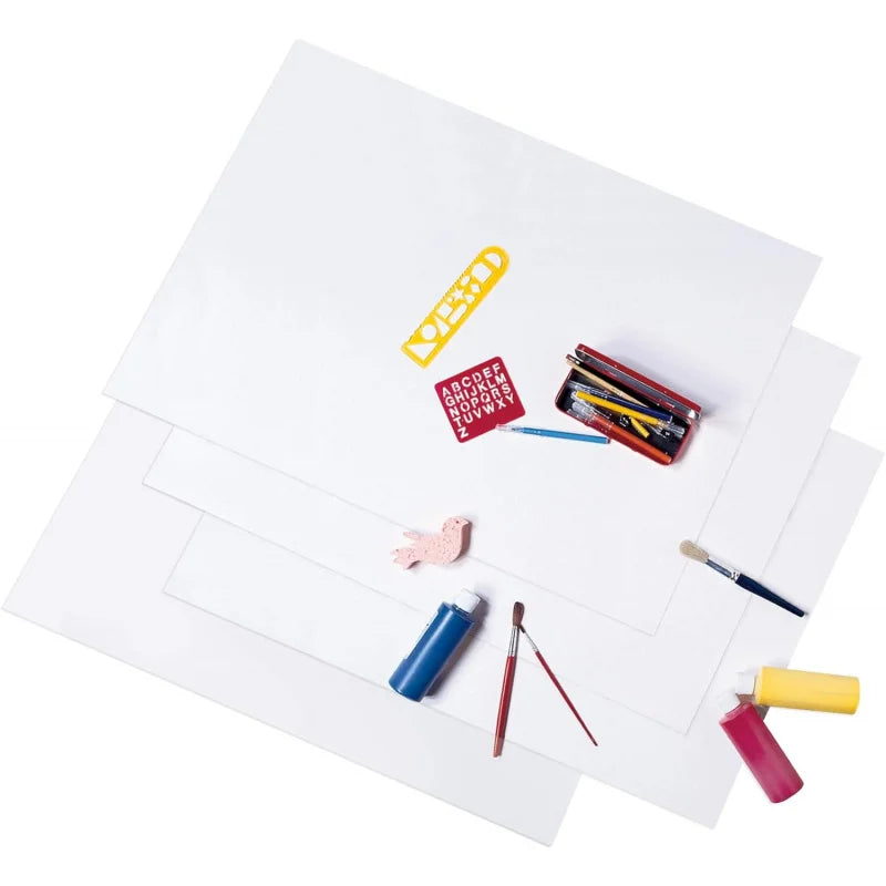 Value Poster Board & Construction Paper Bundle, 50 Sheets + 480ct