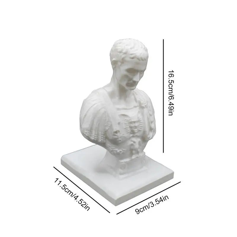 Julius Caesar Bust Pencil Holder