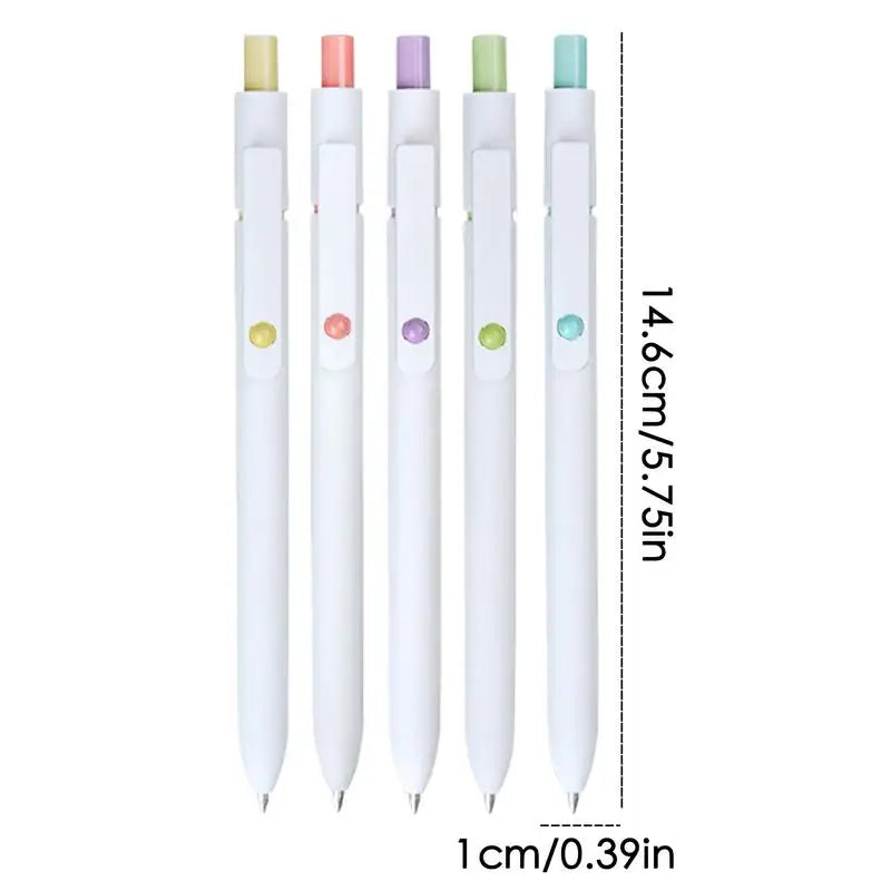 Retractable Gel Ink Rollerball Pens