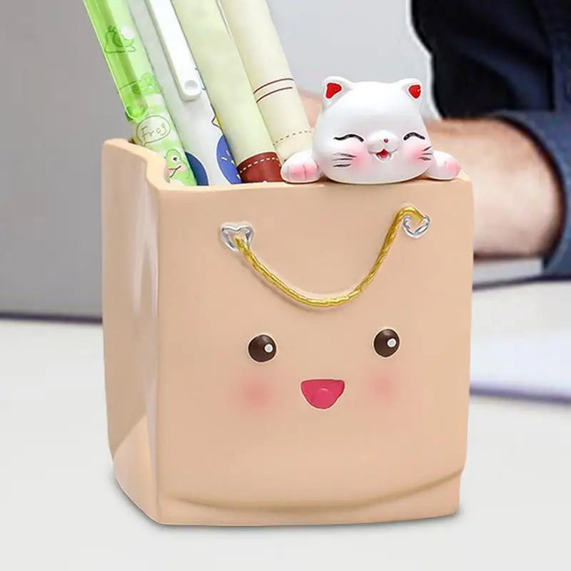 Cartoon Pen Holder for Desk