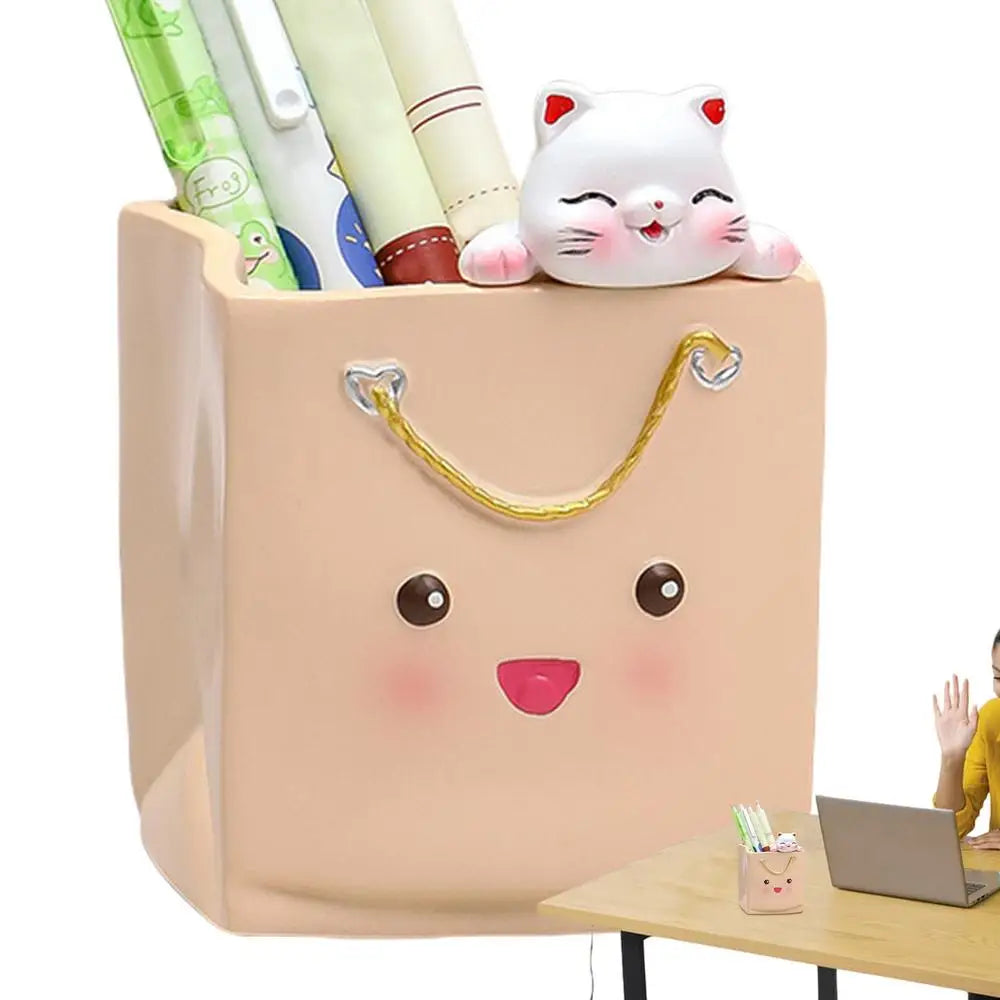 Cartoon Pen Holder for Desk