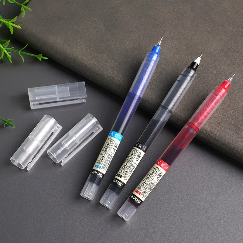 10-Pack High-Capacity Rollerball Gel Pens