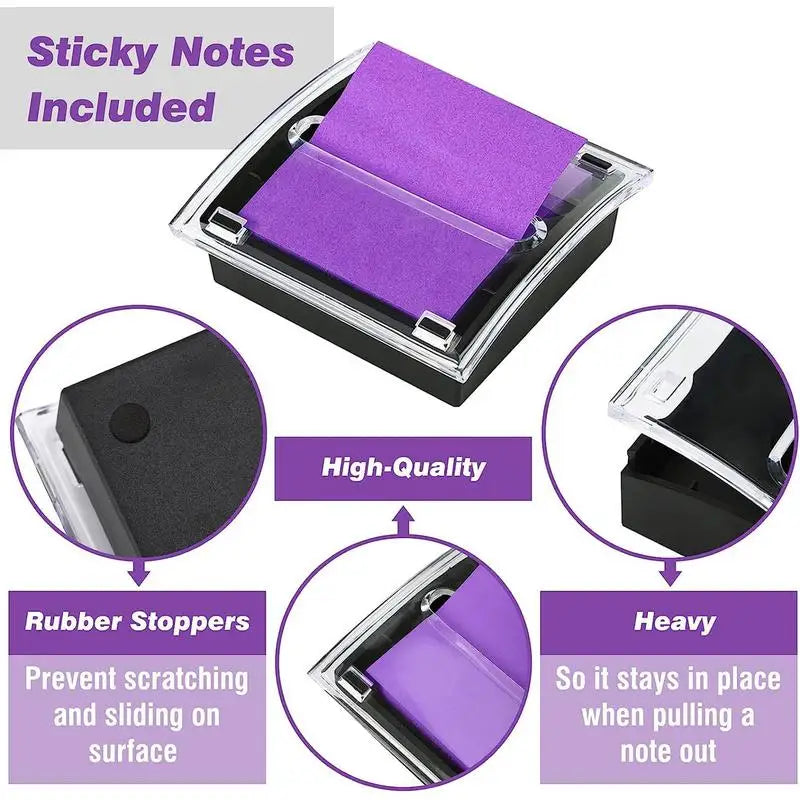 Clear Acrylic Sticky Note Holder