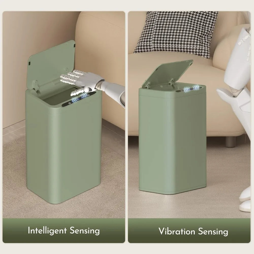 Stainless Steel Motion Sensor Trash Can