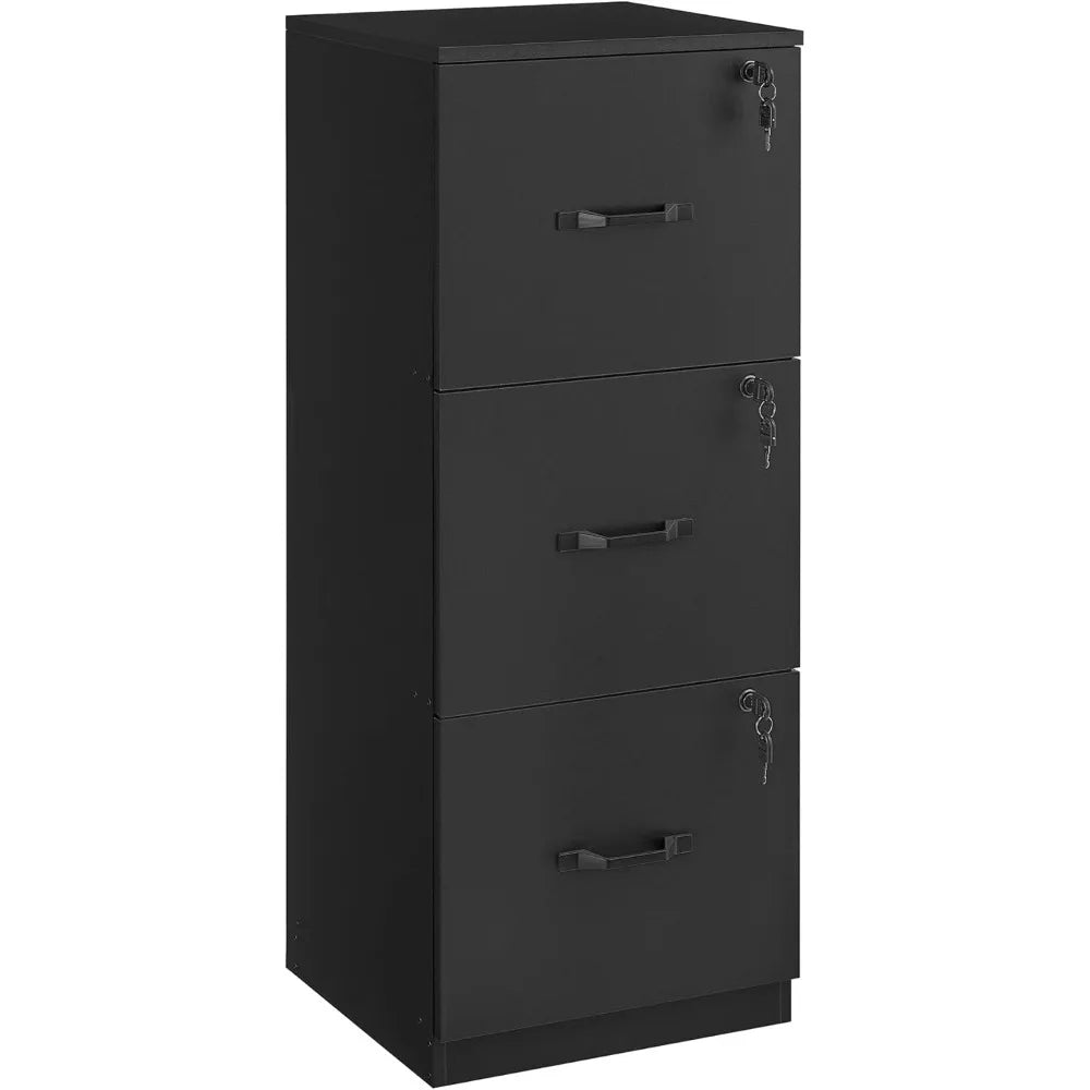 VASAGLE 3-Drawer Filing Cabinet