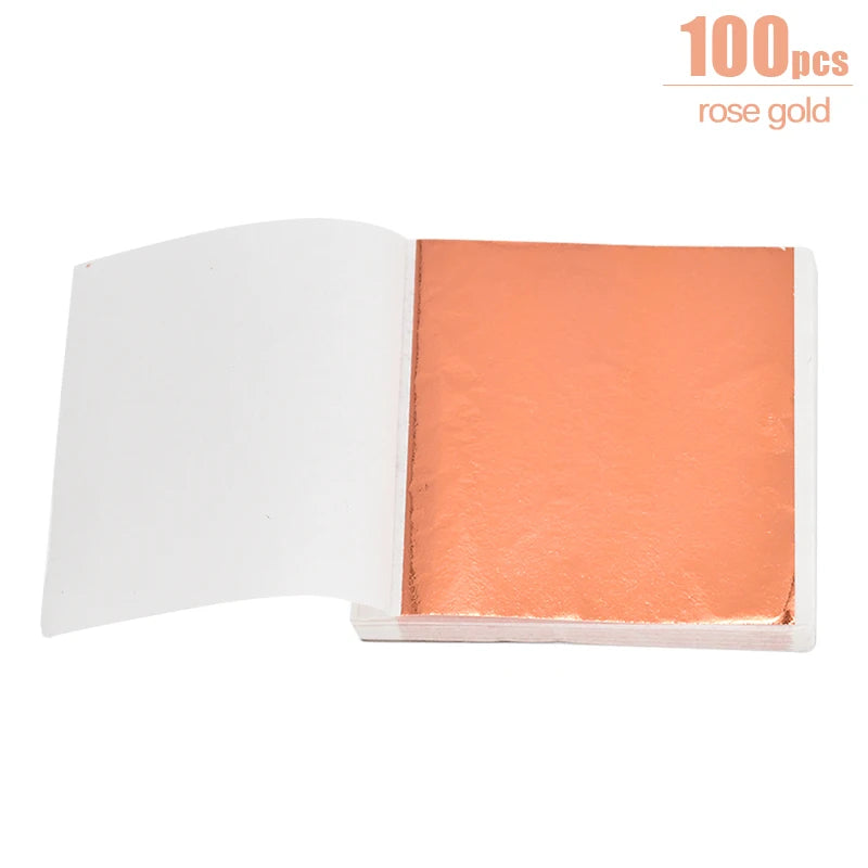 Imitation Gold & Silver Foil Paper - 100/200 Sheets