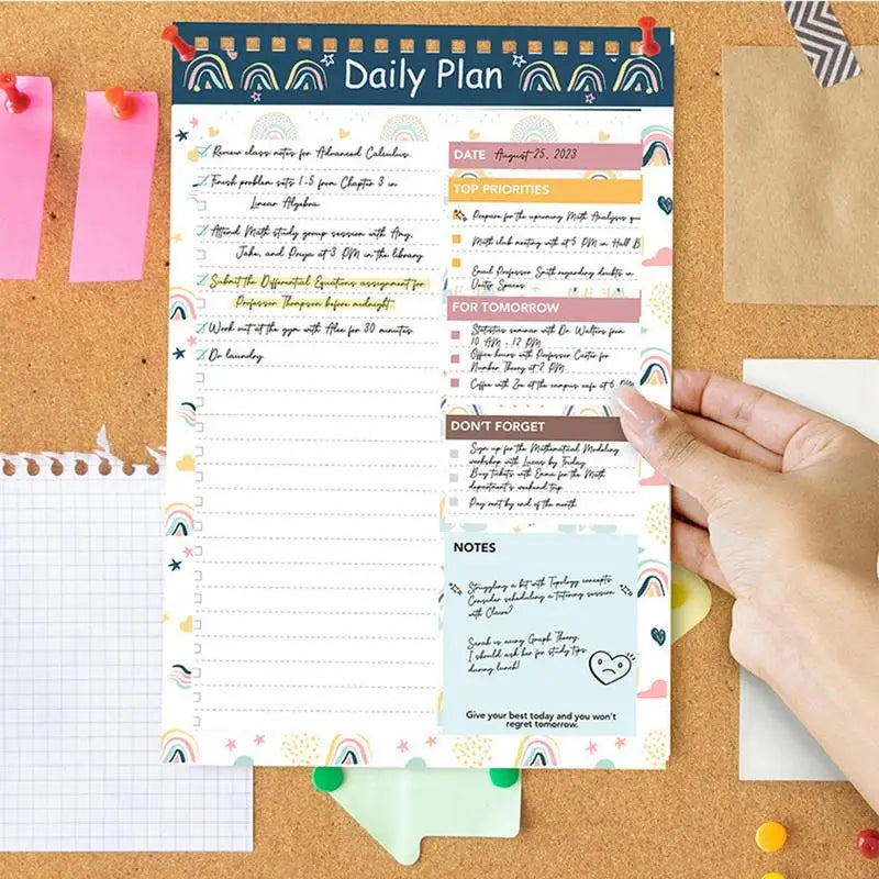 A5 Loose Leaf Spiral Planner Refill